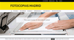 Desktop Screenshot of fotocopias-madrid.com